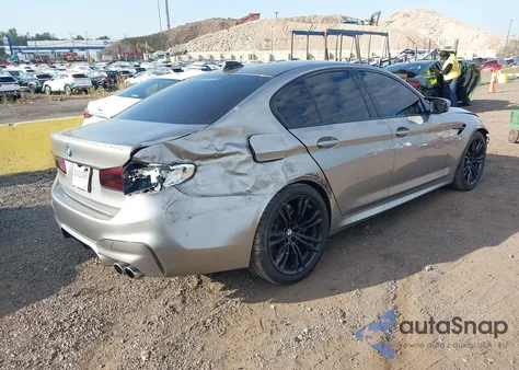 2019 BMW M5 from USA, damaged, VIN WBSJF0C52KB285746